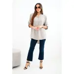 Bluzka z dłuższym tyłem fango-2